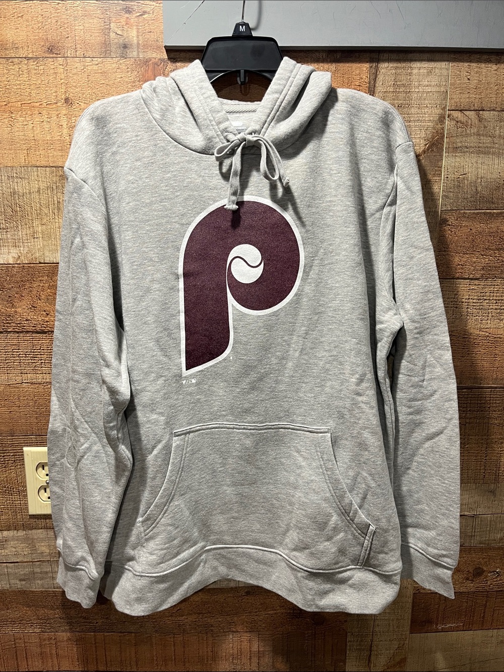 Fanatics Philadelphia Phillies Light Gray Hoodie men's XL
